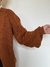 CARDIGAN SENTIRE TERRACOTA CRIS NUNES COLLECTION - Cris Nunes Boutique Brechó