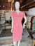 VESTIDO HUGO BOSS ROSA