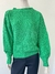 TRICOT SENTIRE VERDE CRIS NUNES COLLECTION