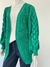 CARDIGAN SENTIRE VERDE CRIS NUNES COLLECTION na internet