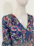 VESTIDO BOBSTORE AZUL MARINHO ESTAMPADO NOVO NA ETIQUETA - Cris Nunes Boutique Brechó