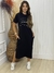 Vestido Midi Bençãos Viscolycra