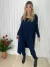 Conjunto Josy Viscolycra 3 Peças Calça/Regata/Cardigã