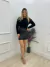 Saia Couro Fake Ziper Lateral - comprar online