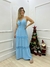 Vestido Longo Alcinha Detalhe Busto SD-701
