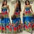 Vestido Longo Floral Costas Abertas AMRRÇ