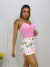 Short Saia Bengaline c/ Friso