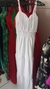 Vestido Longo Duna Plus Alcinha Busto Drapeado LF - comprar online