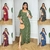Vestido Longo Florido Detalhe Manga na internet