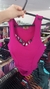 Cropped Alça Costas Vazada Tiras B/O - comprar online