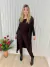 Conjunto Josy Viscolycra 3 Peças Calça/Regata/Cardigã - loja online