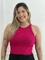 Cropped Tricô Modal Detalhe V - Atual Malhas