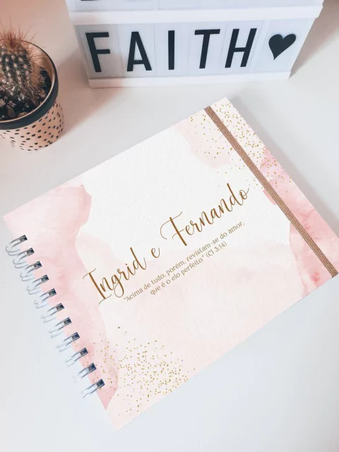 Planner da Noiva Watercolor