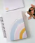 Caderno Rainbow | 5 Matérias | Abas