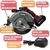 SIERRA CIRCULAR BRUSHLESS INALÁMBRICA 20V EQUUS (26805) con CARGADOR y UNA BATERÍA de 4000mAh - comprar online