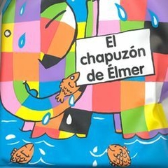 El chapuzón de Élmer - Libro para el baño