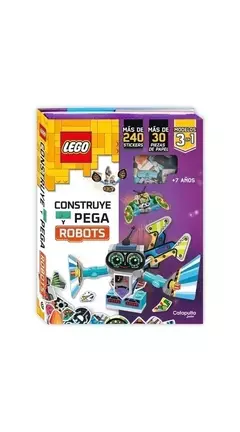 lego: construye y pega robots
