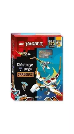 lego ninjago construye y pega dragones