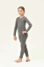 Ceroula Infantil Thermo Cinza Mescla Toque Intimo 30701 - comprar online