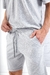 Pijama Masculino Curto Mescla Claro Mixte 21251 - comprar online