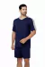 Pijama Masculino Curto Viscolycra Marinho Axel Sonhatto 21190 - comprar online