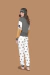 Pijama Feminino Longo Jogger Free Dogs Lua Luá 18204 - DH pijamas