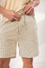 Pijama Masculino Curto Blusa Modal e Shorts Tricoline Xadrez Mixte 21097 - comprar online