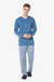 Pijama Masculino Longo Viscolycra Xadrez Azul Moinho Sonhatto 21328