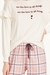 Pijama Manga Longa Calça Flanela Xadrez Cor com Amor 12643 - 16750 - comprar online