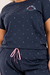 Pijama Feminino Curto Navy Life is Better Plus Size Cor com Amor 17914 na internet