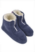 Pantufa Zíper Azul Jeans Vairelli 16665