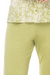 Pijama Feminino Capri Aberto Viscolycra Bamboo Verde Cookie Sonhatto 17618 na internet