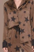 Pijama Feminino Longo Aberto Golden Soul Satinè Lua Luá 18188 - DH pijamas