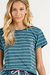 Pijama Feminino Manga Curta Listras Simple Life Comfort Cor com Amor 18347 na internet