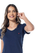 Pijama Feminino Curto Gaivotas Viscolycra Sonhatto 18392 na internet