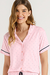 Pijama Feminino Aberto Pescador Viscolycra Poá Mini Cor com Amor 18428 - comprar online