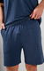 Pijama Masculino Curto Modal Marinho Leopoldo Mixte 21271 - comprar online