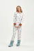 Pijama Feminino Longo Moletinho Natural Touch Plush Casinha Cor com Amor 18257 na internet