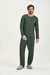 Pijama Masculino Longo Visco Comfy Verde Cor com Amor 21308