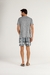Pijama Masculino Curto Xadrez Serious Comfort Cor com Amor 21335 - DH pijamas