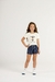 Pijama Infantil Menina Curto Tênis Comfort Cor com Amor 30852 - DH pijamas