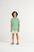 Pijama Infantil Menino Curto Xadrez Vichy Verde Visco Comfort Cor com Amor 30860 - DH pijamas