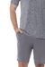 Pijama Masculino Curto Castanho Sonhatto 21372 na internet