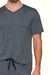 Pijama Masculino Curto Ease Your Mind Chumbo Lua Luá 21378 - comprar online