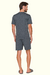 Pijama Masculino Curto Ease Your Mind Chumbo Lua Luá 21378 - DH pijamas
