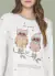 Camisola Manga Longa Owls in Style Lua Luá 17765 - DH pijamas