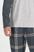 Pijama Masculino Manga Longa Raglan Calça Xadrez Cor com Amor 21126 na internet