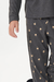 Pijama Menino Manga Longa Malha Blend Coffee Cor com Amor 30767 - DH pijamas