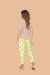 Pijama Feminino Manga Curta e Calça Jogger Lulu in Super Bloom Lua Luá 18102 - DH pijamas