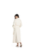 Robe Feminino em Fleece Gianne Longo Off White com pelos Daniela Tombini 17721 na internet